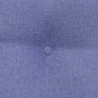Produktbild för Ryggkudde Jeansblå 45 x 24 x 50 cm tyg