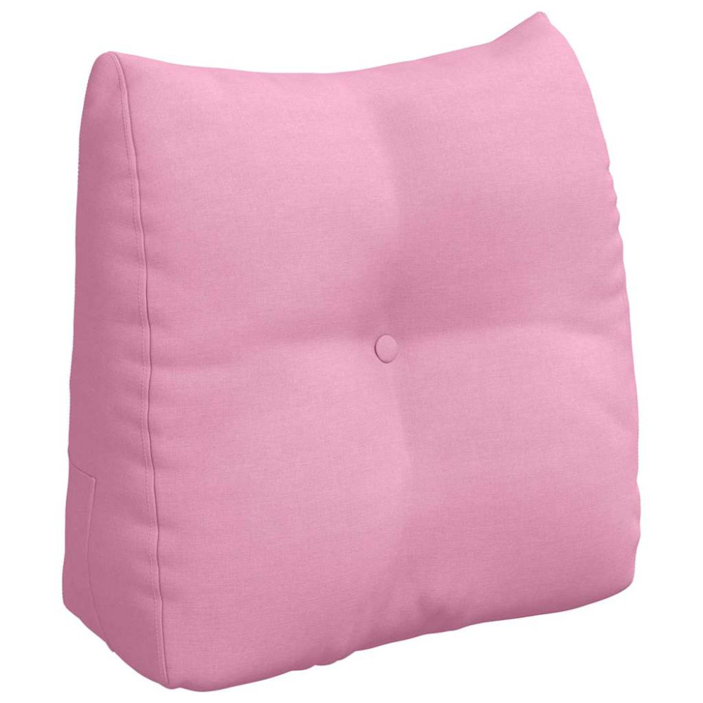 Produktbild för Ryggkudde Rosa 45 x 24 x 50 cm tyg