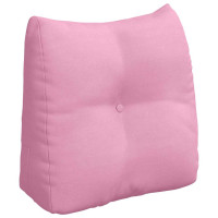 Produktbild för Ryggkudde Rosa 45 x 24 x 50 cm tyg