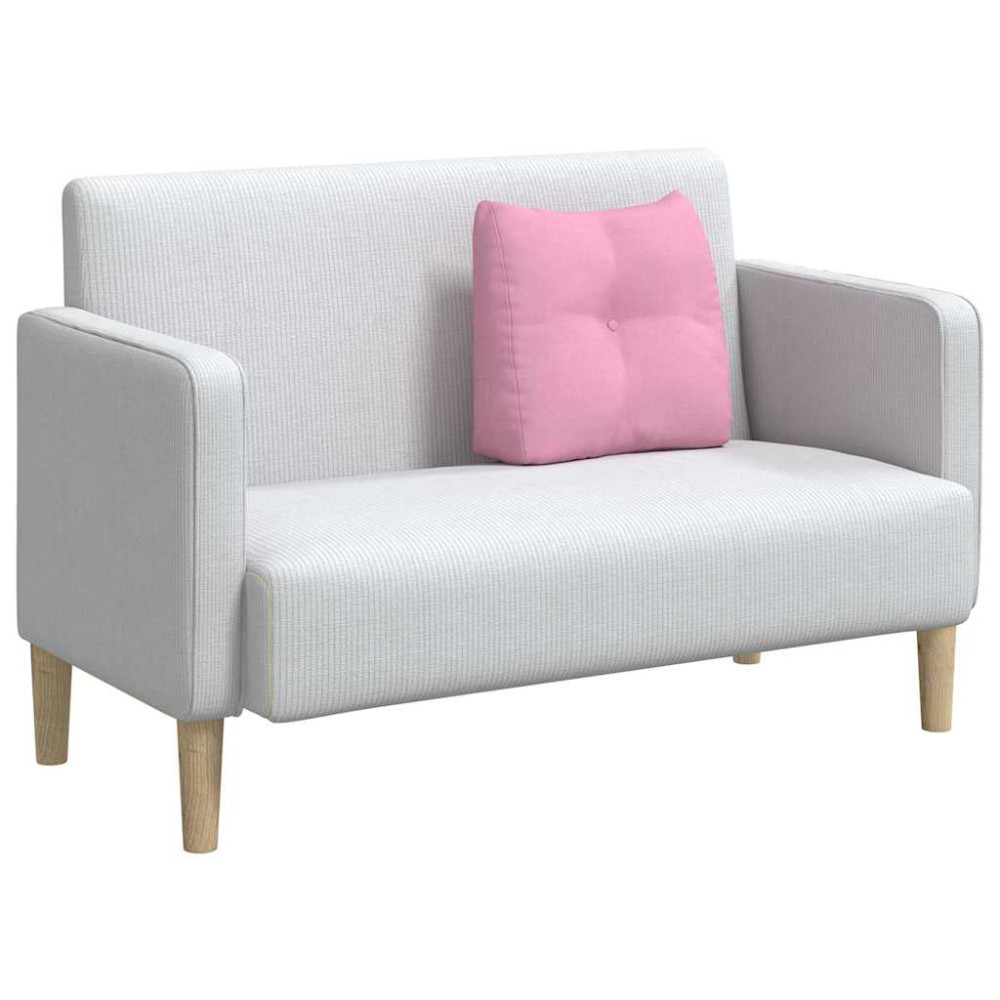 Produktbild för Ryggkudde Rosa 45 x 24 x 50 cm tyg