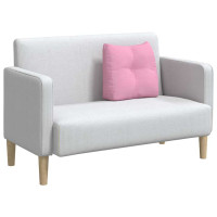 Produktbild för Ryggkudde Rosa 45 x 24 x 50 cm tyg
