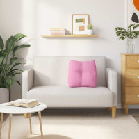 Produktbild för Ryggkudde Rosa 45 x 24 x 50 cm tyg