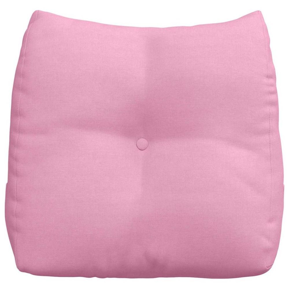 Produktbild för Ryggkudde Rosa 45 x 24 x 50 cm tyg