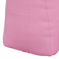 Produktbild för Ryggkudde Rosa 45 x 24 x 50 cm tyg