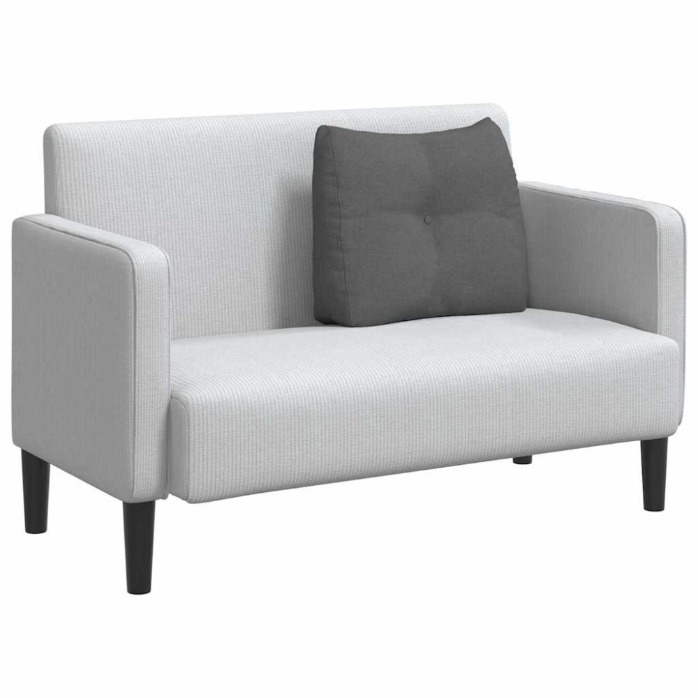 Produktbild för Ryggkudde Mörkgrå 60 x 24 x 50 cm tyg