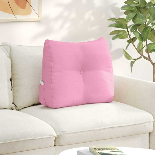vidaXL Ryggkudde Rosa 60 x 24 x 50 cm tyg