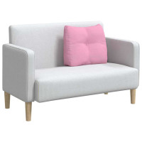 Produktbild för Ryggkudde Rosa 60 x 24 x 50 cm tyg