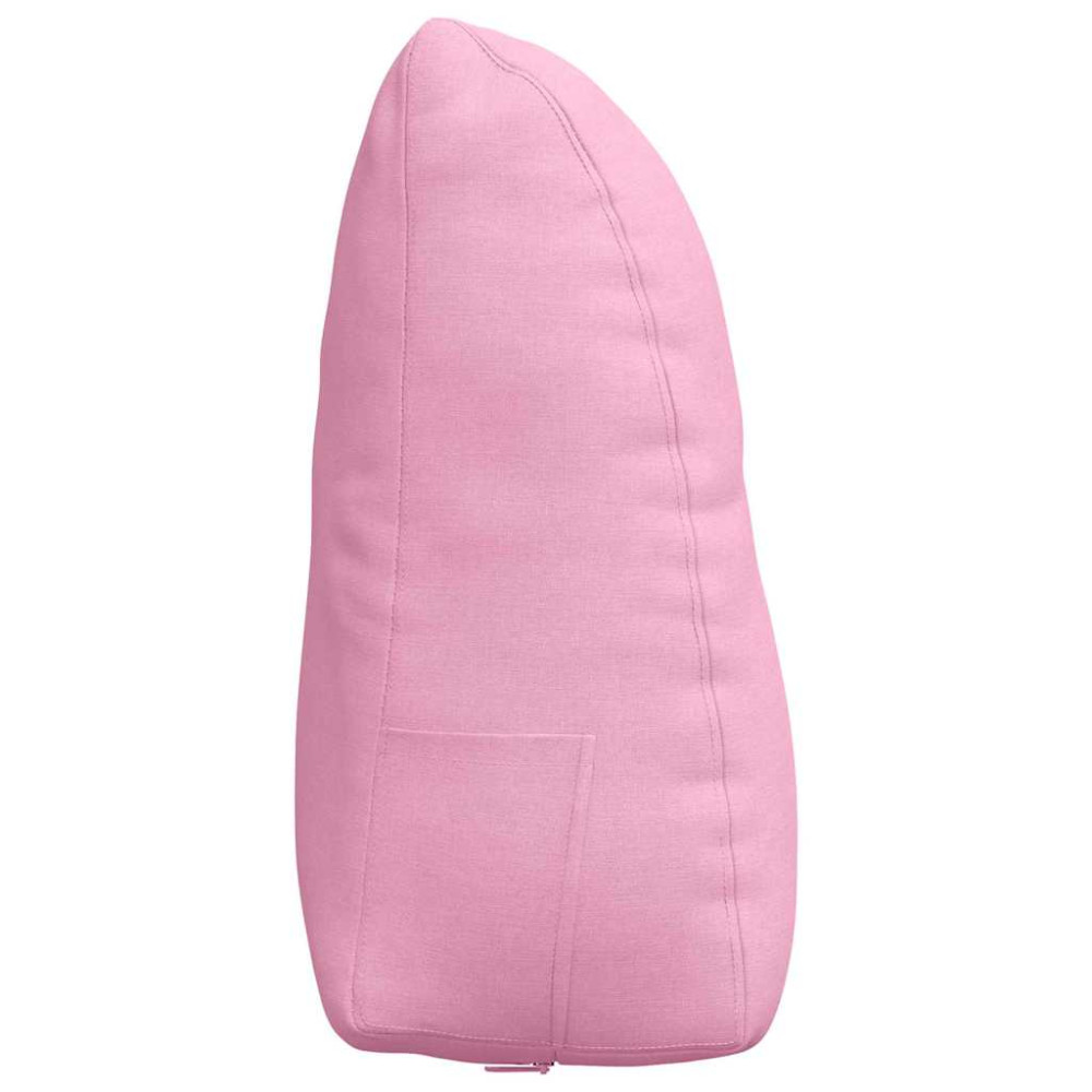 Produktbild för Ryggkudde Rosa 60 x 24 x 50 cm tyg