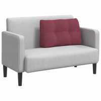 Produktbild för Ryggkudde Vinröd 80 x 24 x 50 cm tyg