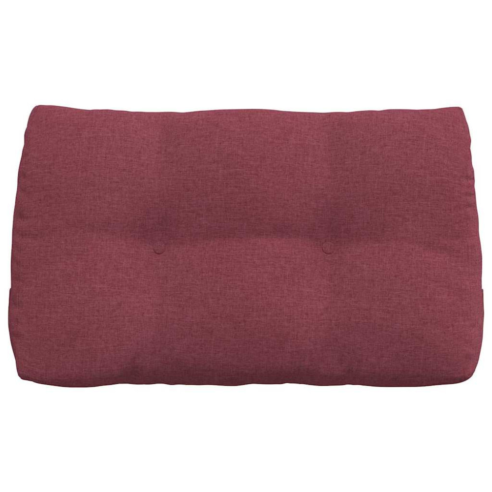 Produktbild för Ryggkudde Vinröd 80 x 24 x 50 cm tyg