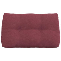 Produktbild för Ryggkudde Vinröd 80 x 24 x 50 cm tyg