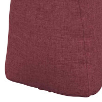 Produktbild för Ryggkudde Vinröd 80 x 24 x 50 cm tyg