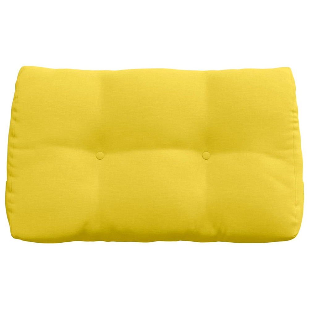 Produktbild för Ryggkudde Ljusgul 80 x 24 x 50 cm tyg