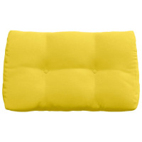 Produktbild för Ryggkudde Ljusgul 80 x 24 x 50 cm tyg