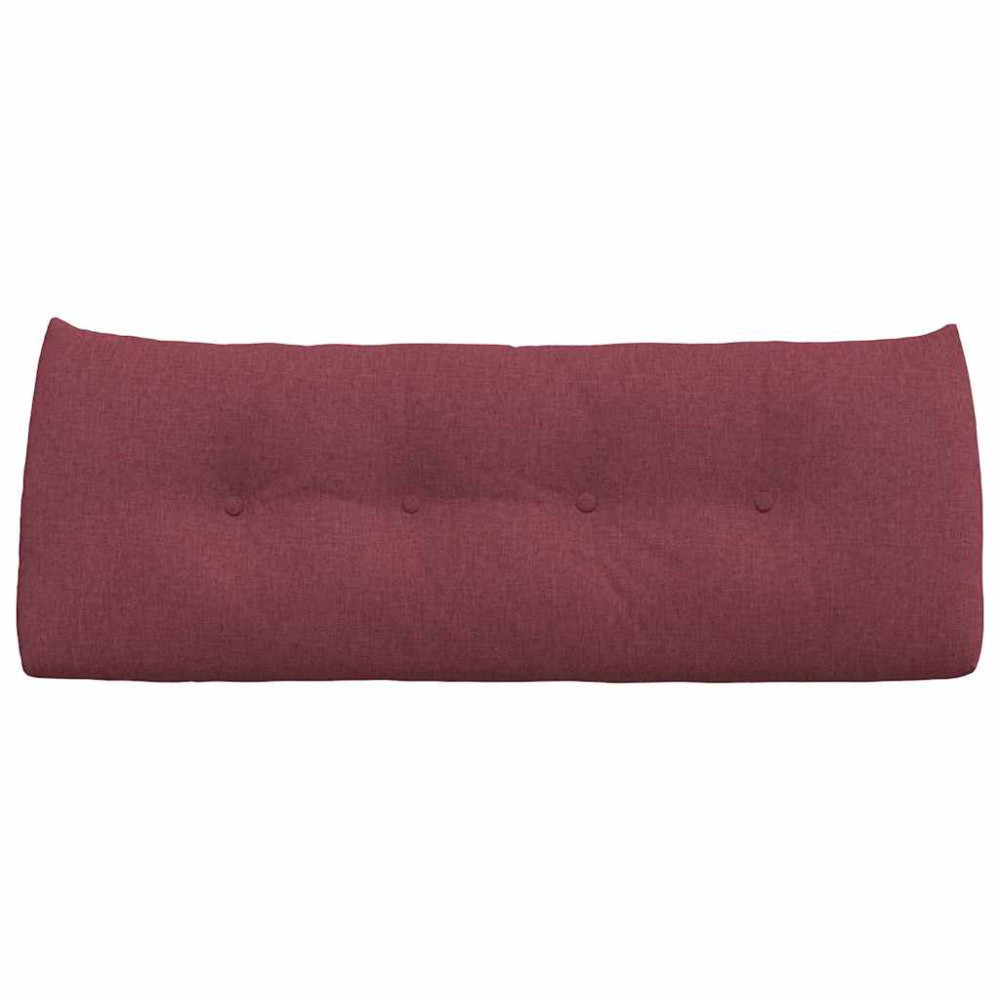 Produktbild för Ryggkudde Vinröd 120 x 24 x 50 cm tyg
