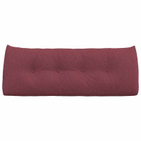 Produktbild för Ryggkudde Vinröd 120 x 24 x 50 cm tyg