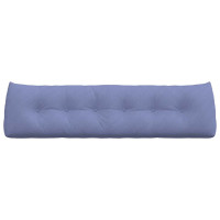 Produktbild för Ryggkudde Jeansblå 180 x 24 x 50 cm tyg