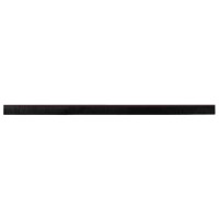 Produktbild för Självhäftande dörrborstlist 2 pcs Brun 100 cm Aluminiumlegering