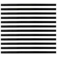 Produktbild för Självhäftande dörrborstlist 12 pcs Silver 100 cm