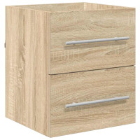 Produktbild för Diskbänksskåp Sonoma-ek 38,5 x 41 x 48 cm Konstruerat trä