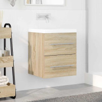 Produktbild för Diskbänksskåp Sonoma-ek 38,5 x 41 x 48 cm Konstruerat trä
