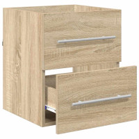 Produktbild för Diskbänksskåp Sonoma-ek 38,5 x 41 x 48 cm Konstruerat trä