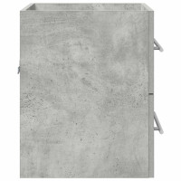 Produktbild för Diskbänksskåp Betonggrå 38,5 x 41 x 48 cm Konstruerat trä