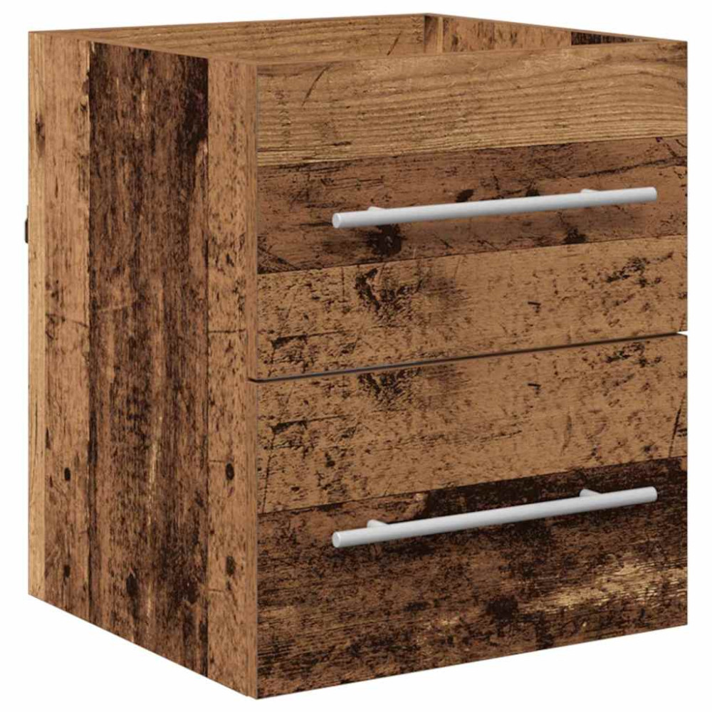 Produktbild för Diskbänksskåp Gammalt trä 38,5 x 41 x 48 cm Konstruerat trä