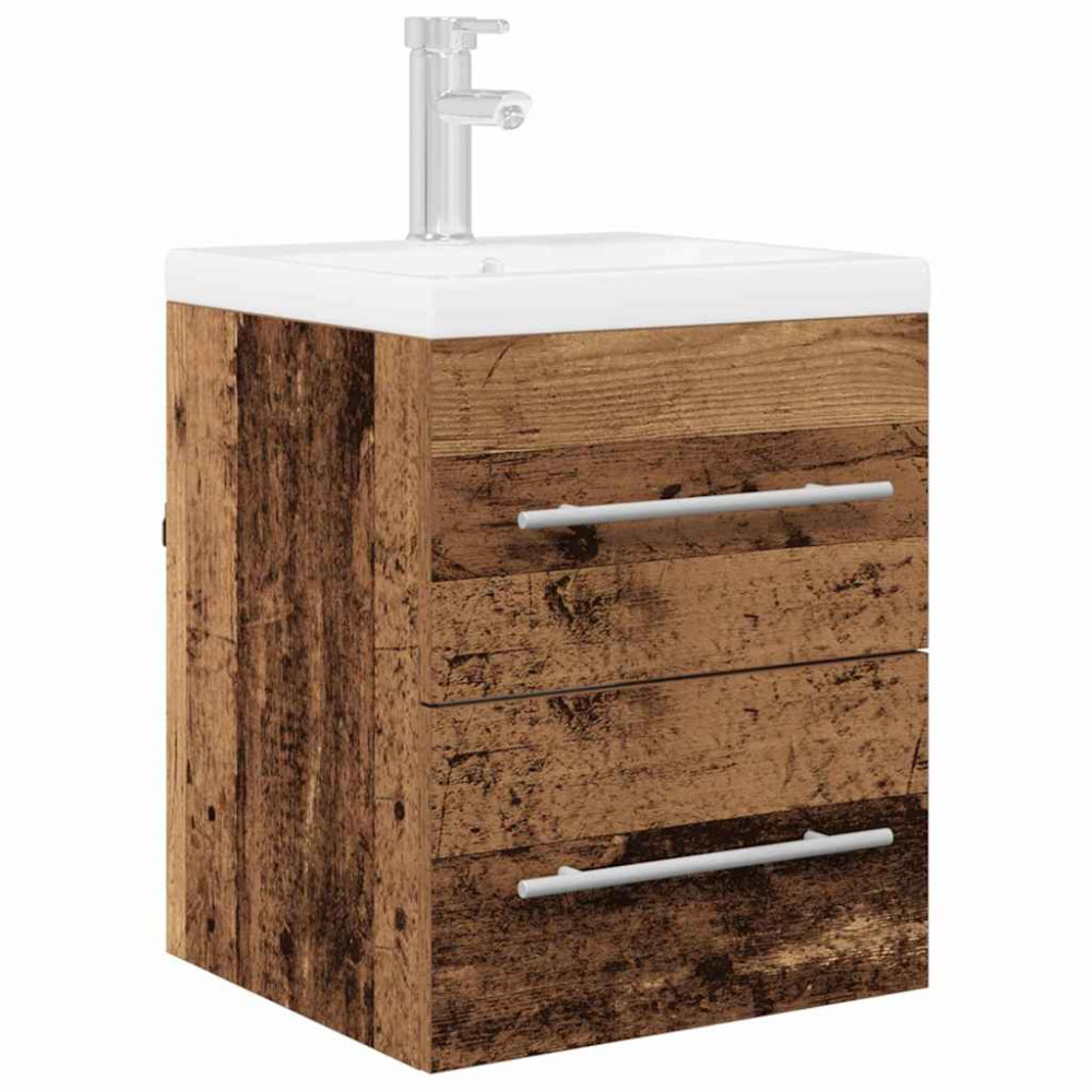 Produktbild för Diskbänksskåp Gammalt trä 38,5 x 41 x 48 cm Konstruerat trä