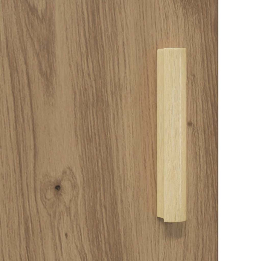 Produktbild för Nattduksbord Artisan Ek 40 x 40 x 50 cm Konstruerat trä