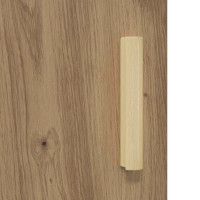 Produktbild för Nattduksbord 2 pcs Artisan Ek 40 x 40 x 50 cm Konstruerat trä