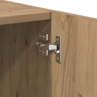 Produktbild för Nattduksbord 2 pcs Artisan Ek 40 x 40 x 50 cm Konstruerat trä