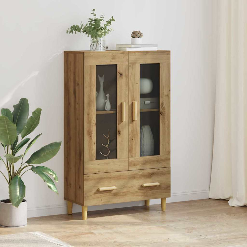 Produktbild för Skåp med låda Artisan Ek 70 x 31 x 115 cm Konstruerat trä