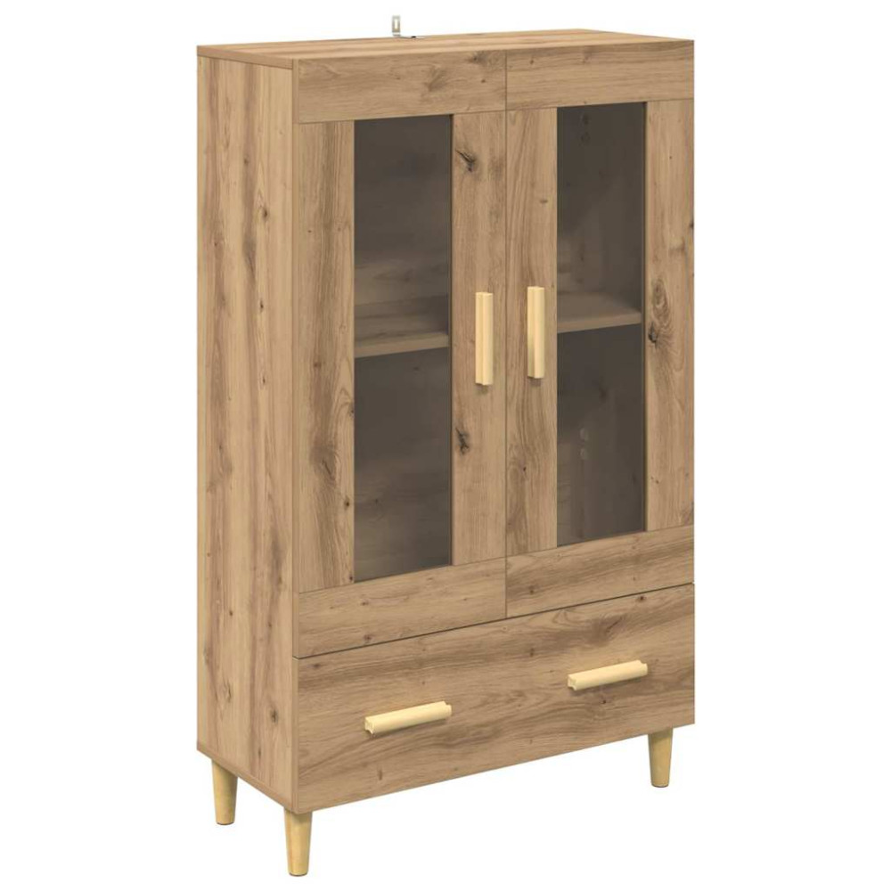 Produktbild för Skåp med låda Artisan Ek 70 x 31 x 115 cm Konstruerat trä