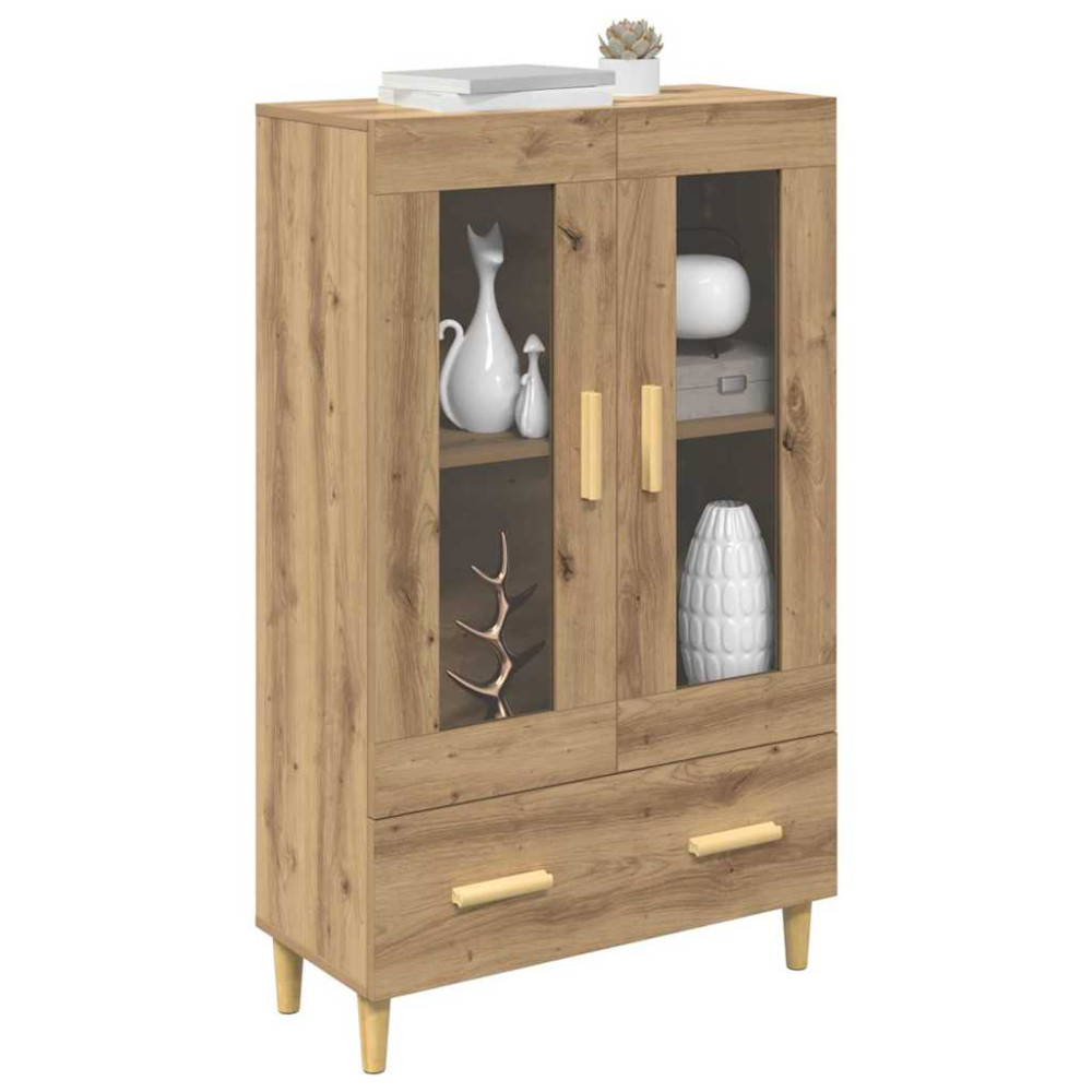 Produktbild för Skåp med låda Artisan Ek 70 x 31 x 115 cm Konstruerat trä