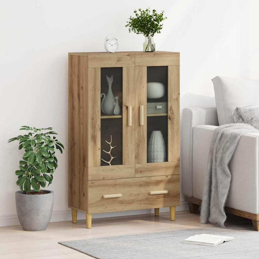 Produktbild för Skåp med låda Artisan Ek 70 x 31 x 115 cm Konstruerat trä