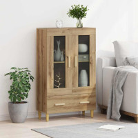 Produktbild för Skåp med låda Artisan Ek 70 x 31 x 115 cm Konstruerat trä