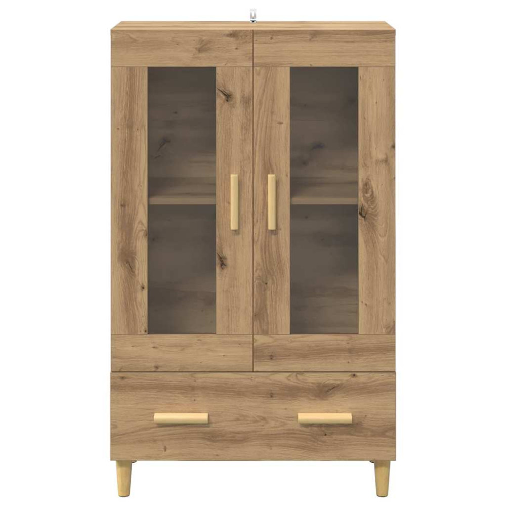 Produktbild för Skåp med låda Artisan Ek 70 x 31 x 115 cm Konstruerat trä