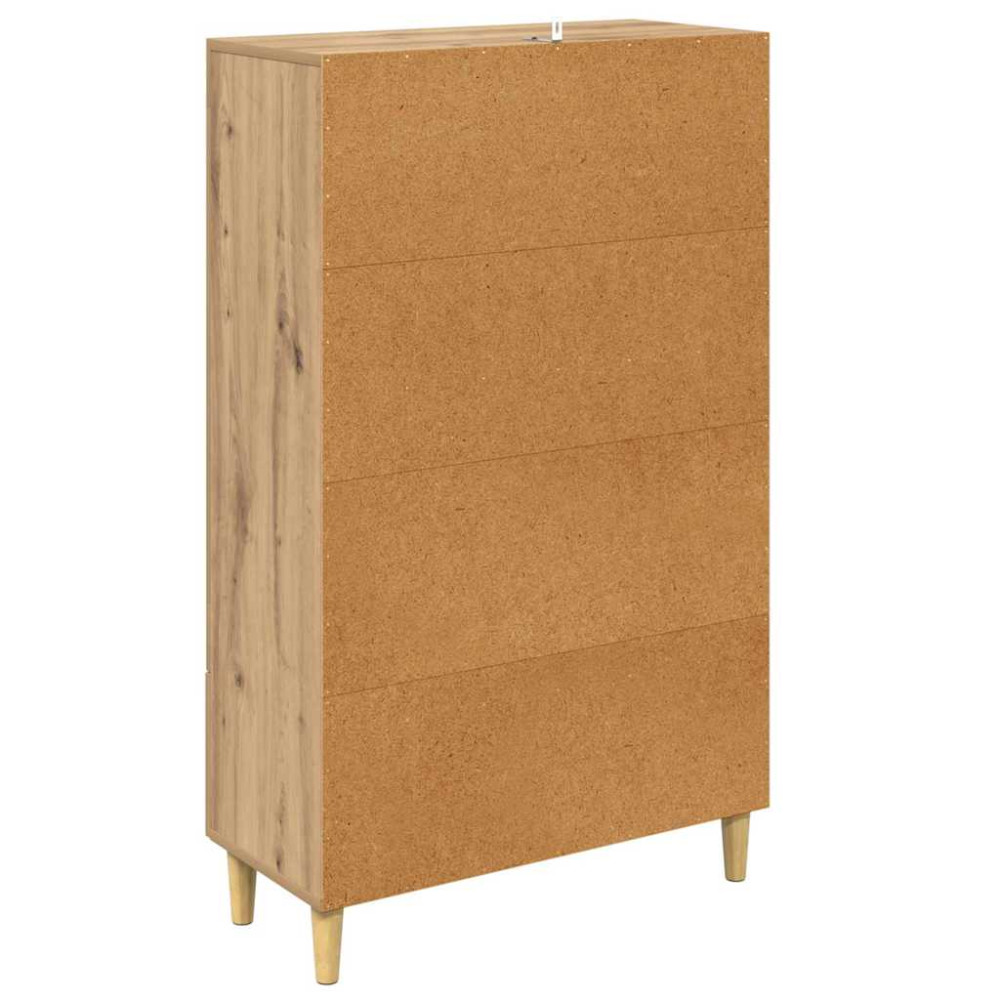 Produktbild för Skåp med låda Artisan Ek 70 x 31 x 115 cm Konstruerat trä