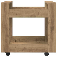 Produktbild för Bordsvagn Artisan Ek 60 x 45 x 60 cm Konstruerat trä