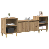 Produktbild för TV-skåp 160 x 35 x 55 cm Artisan Ek Konstruerat trä