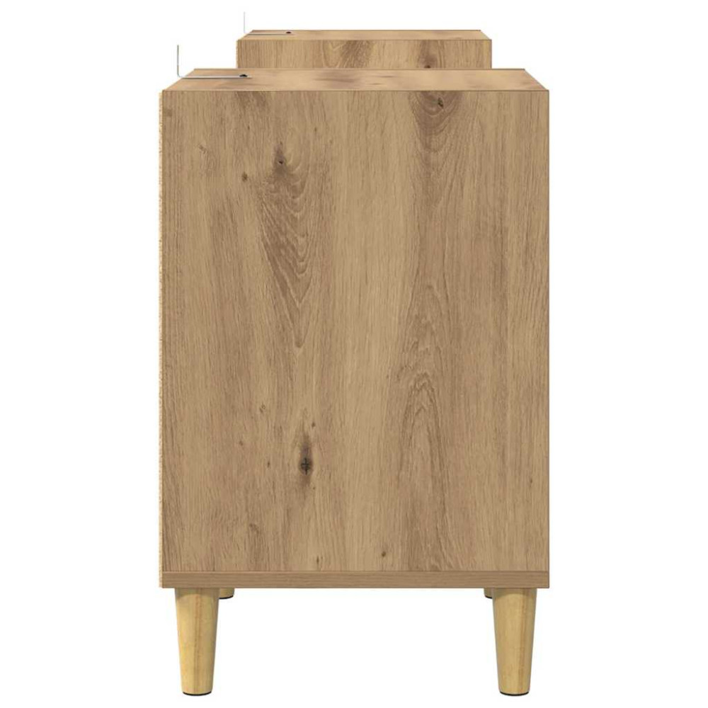 Produktbild för TV-skåp 160 x 35 x 55 cm Artisan Ek Konstruerat trä