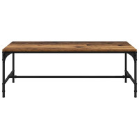 Produktbild för Kaffeebord Gammalt trä 100 x 50 x 35 cm Konstruerat trä