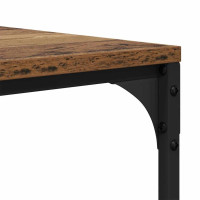Produktbild för Kaffeebord Gammalt trä 100 x 50 x 35 cm Konstruerat trä