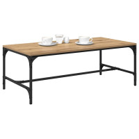 Produktbild för Kaffeebord Artisan Ek 100 x 50 x 35 cm Konstruerat trä
