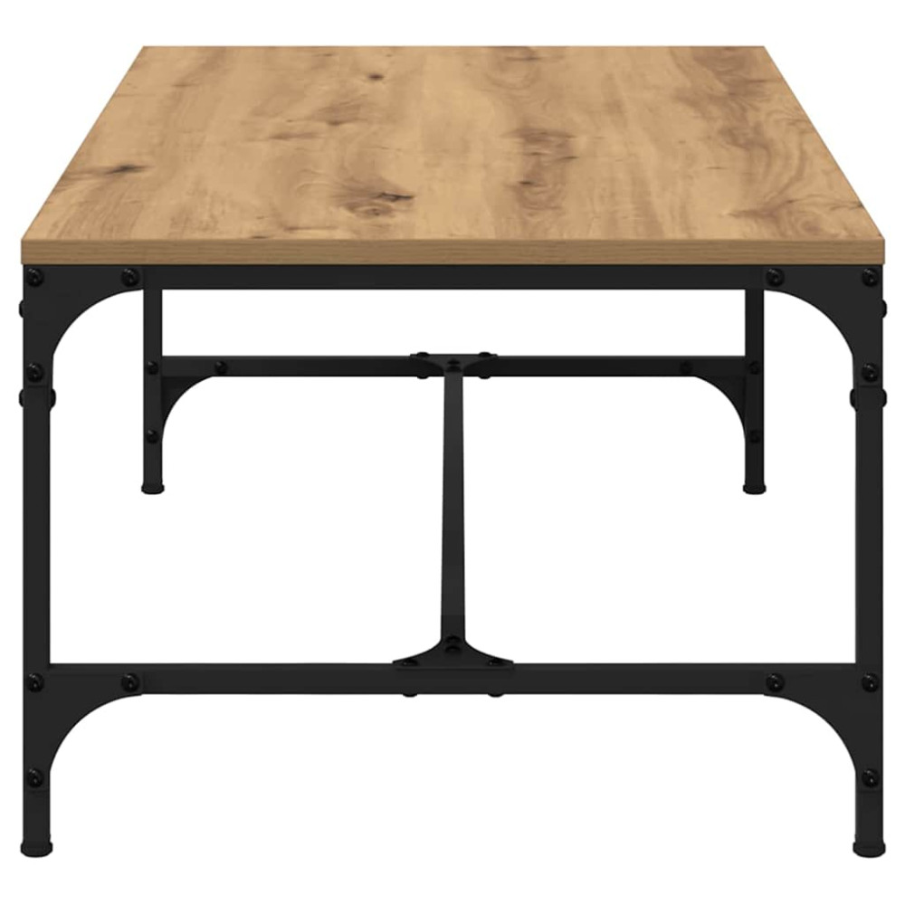 Produktbild för Kaffeebord Artisan Ek 100 x 50 x 35 cm Konstruerat trä