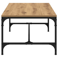 Produktbild för Kaffeebord Artisan Ek 100 x 50 x 35 cm Konstruerat trä