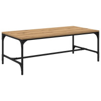 Produktbild för Kaffeebord Artisan Ek 100 x 50 x 35 cm Konstruerat trä