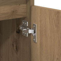 Produktbild för Sideboard Artisan Ek 60 x 35 x 70 cm Konstruerat trä och järn