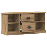 Produktbild för TV-skåp 99,5 x 35,5 x 48 cm Artisan Ek Konstruerat trä